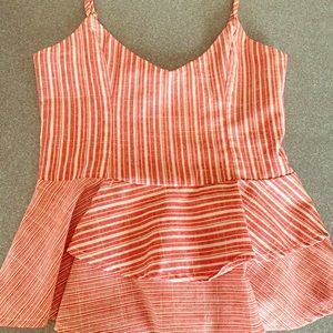 Heartloom peplum style tank